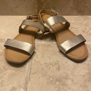 Gold Old Navy Sandals